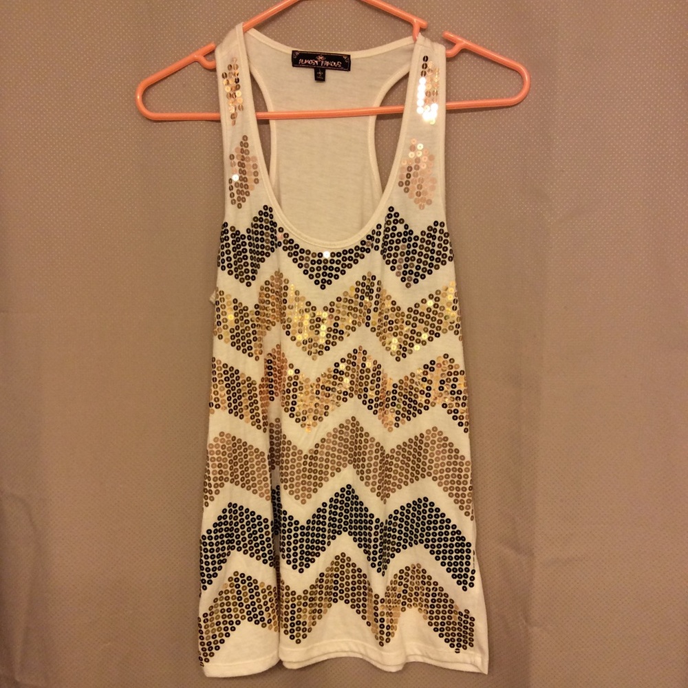 Ombré Chevron Tank